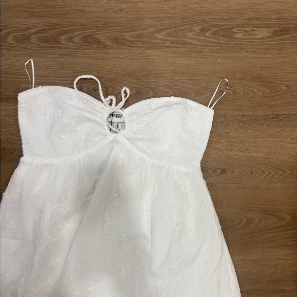 Princess Polly NWT White Dress 8 - Picture 5 of 9